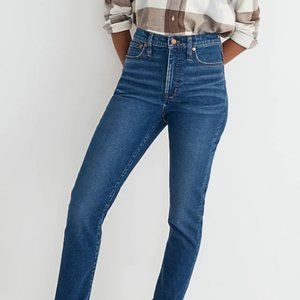 Madewell The High-Rise Slim Boyjean/dad jean
